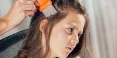 كيف تتخلص من القمل في الشعر الكثيف للاطفال نهائيا