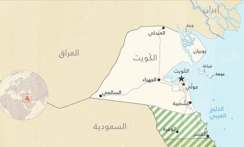 أسماء حقول النفط البرية في الكويت