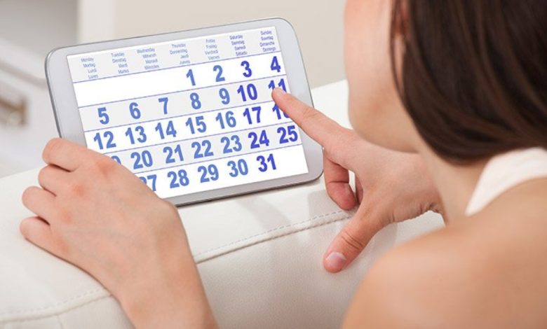كيفية حساب الدورة الشهرية لمعرفة الحمل