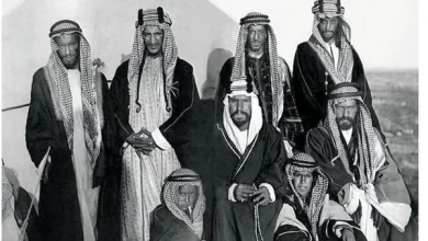 القبائل التي شاركت مع الملك عبد العزيز
